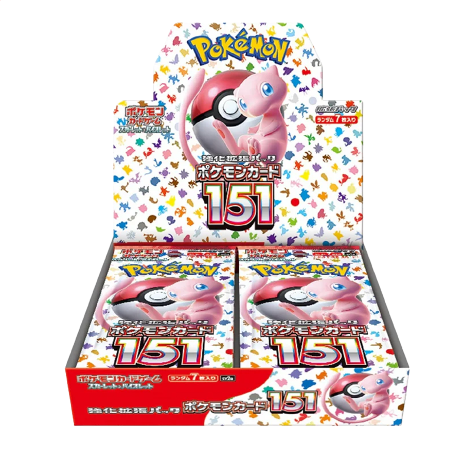 Pokémon Japanese 151 sv2a Booster Box