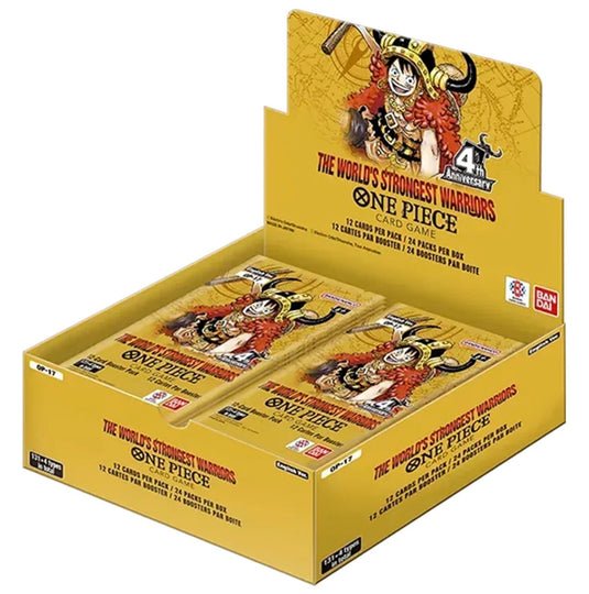 One Piece TCG - The World's Strongest Warriors (OP-17) - Booster Box (24x Packs)