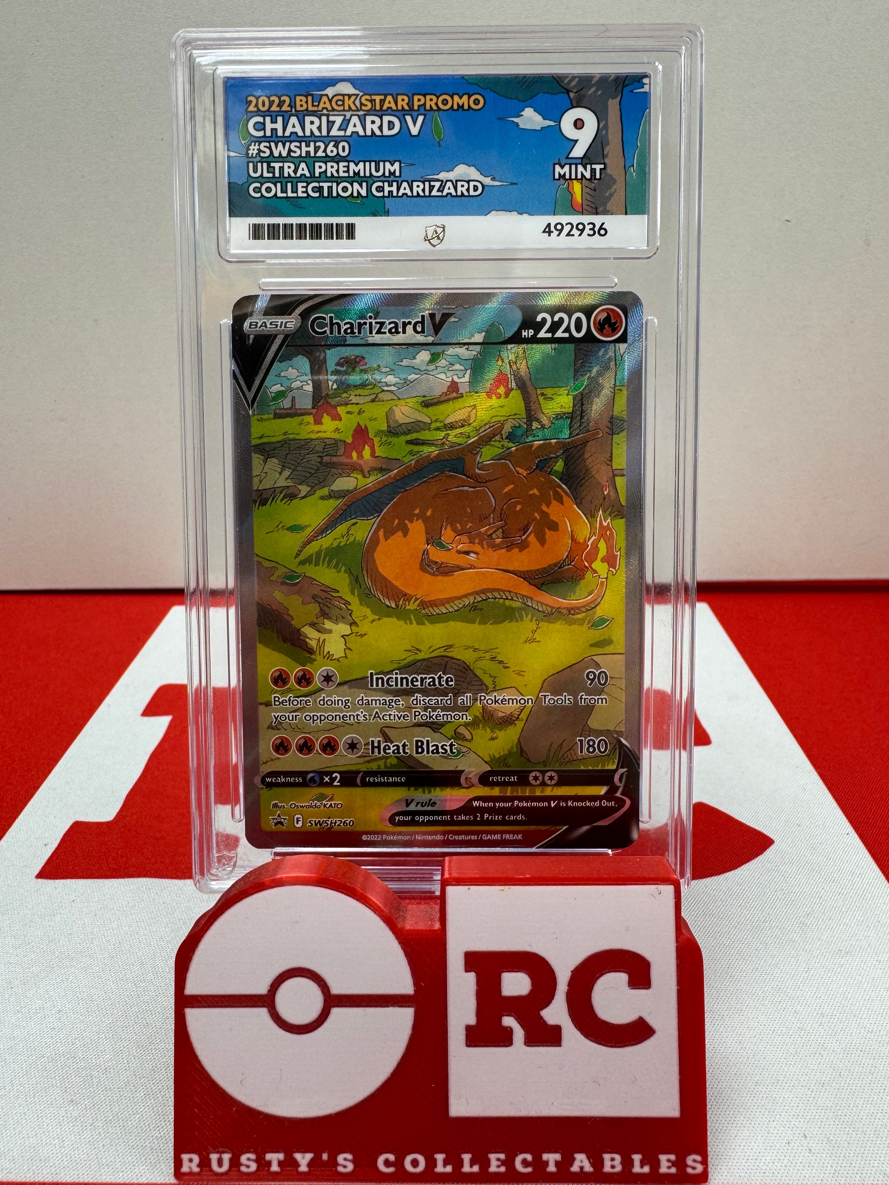Pokemon Charizard V Swsh260 - Ultra Premium Collection Charizard - Ace