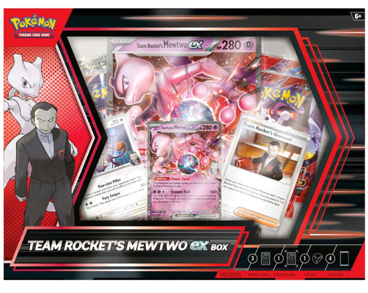 Pokémon Trading Card Game Team Rocket Mewtwo Ex Box