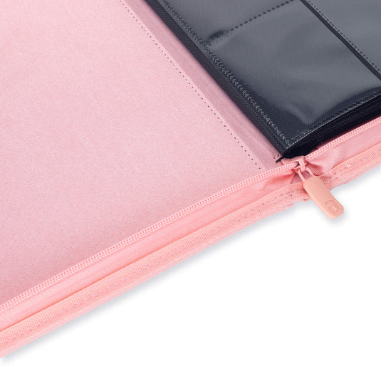 Vault X Zip Binder 9-Pocket Pink