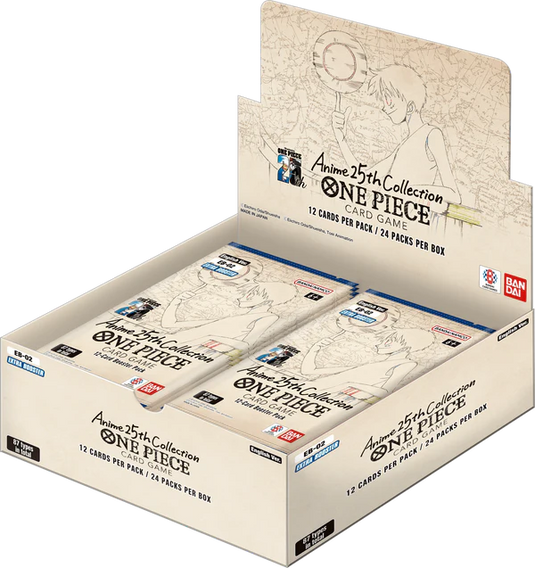 One Piece Card Game: [EB02] Anime 25th Booster Box