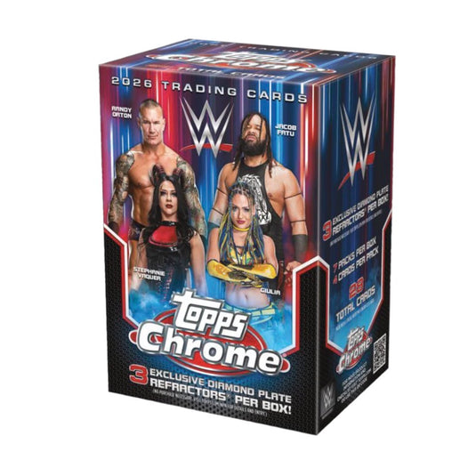 Topps Chrome WWE 2026 Value Box