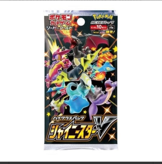 Pokemon Japanese Shiny Star V Bootser Pack