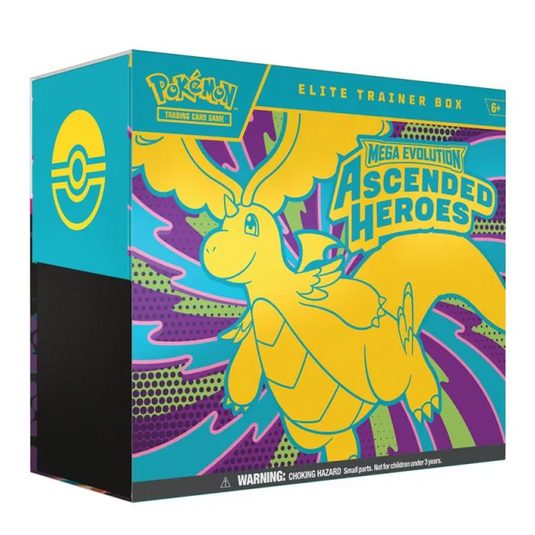 Pokémon Mega Evolution Ascended Heroes Elite Trainer Box