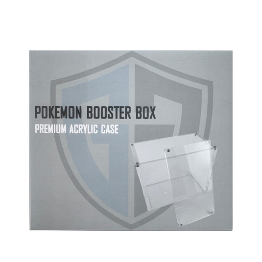Pokemon TCG Booster Box Premium Acrylic Display Protector Case - Fit Modern Sets