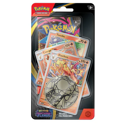 Pokemon Mega Evolution Phantasmal Flames Premium Checklane Blister