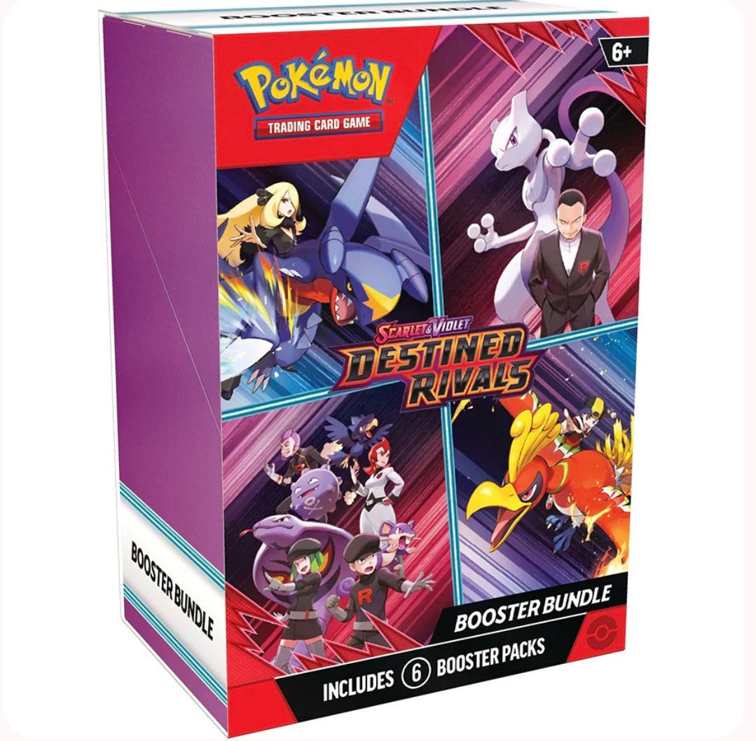 Rusty Rivals Pokemon Destined Rivals Booster Bundle (6 Packs)