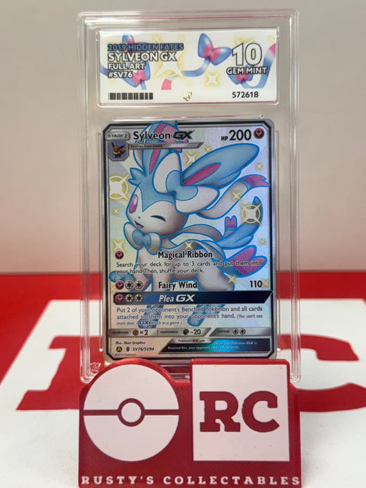 Pokemon Hidden Fates Sylveon GX Full Art - Ace 10
