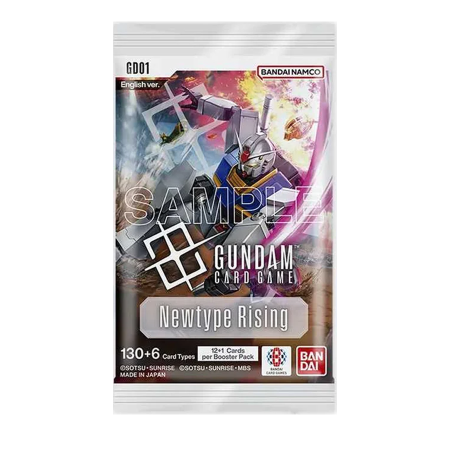 gd-01 booster box Gundam, TCG Box, Newtype Rising GD01, Mobile Suit Cards Included 12 booster box sealed. G Gundam Gundam Card Game