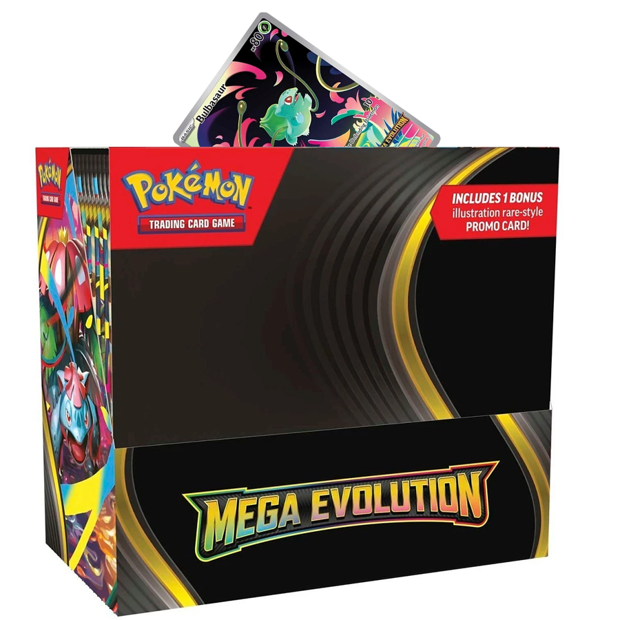 Box Topper Pokemon Pokémon Mega Evolution Booster Box Enhanced ( Box Topper)(36 Packs)