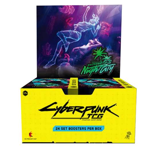Cyberpunk TCG - Set 01 - Welcome to Night City - Booster Box (24x Packs)