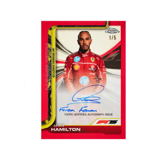 Topps Chrome® Formula 1 2025 Hobby Box