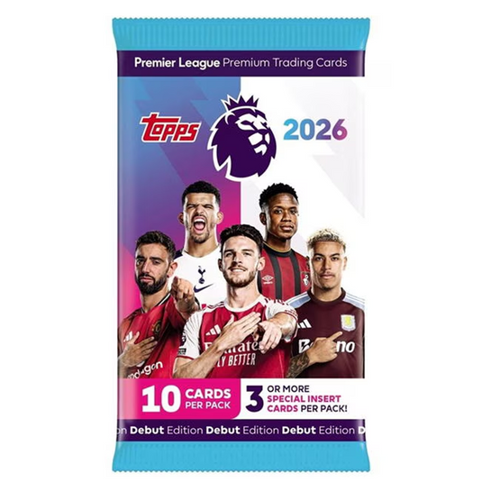 Topps Premier League 2025/26 Debut Edition Booster pack