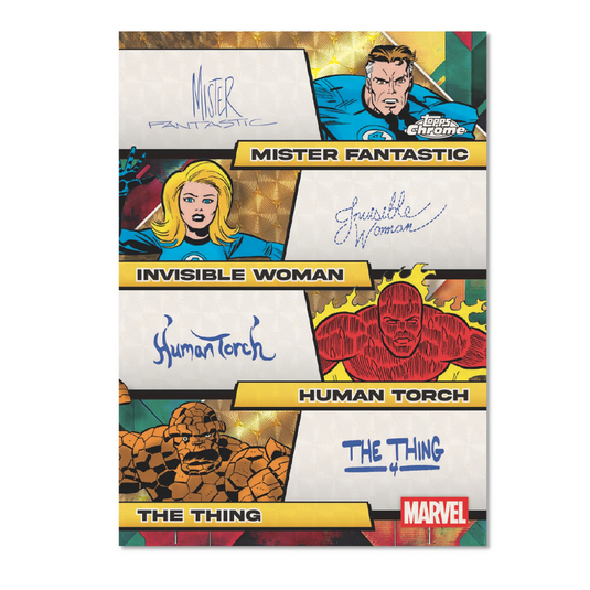 Topps Chrome Marvel 2025 Value Box