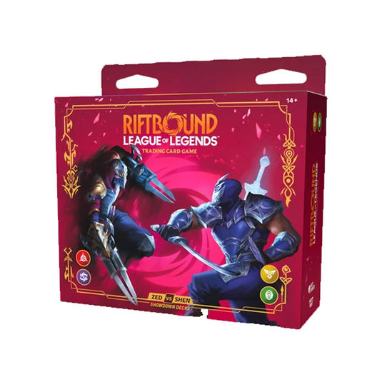 Riftbound: League of Legends TCG - Vendetta Zed and Shen Showdown Deck
