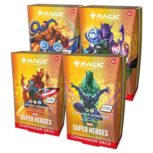 MTG: Super Heroes Collectors Commander Deck
