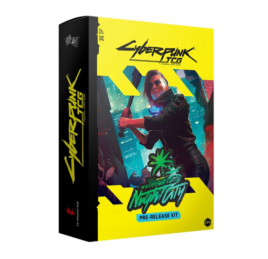 Cyberpunk TCG: Pre-Release Kit – Welcome to Night City