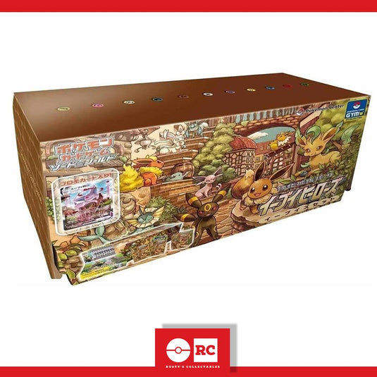 Pokémon Japanese s6a Eevee Heroes Gym Box Evolution Set Trading Card Game