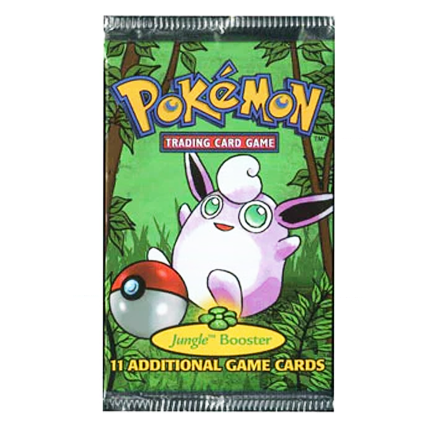 jungle booster box unlimited Pokémon WOTC Jungle Booster Pack