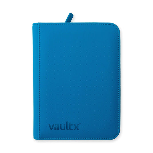Vault x 4 Pocket Sideloading Binder Neon Blue  (160)