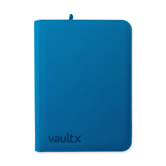 Vault x 9 Pocket Sideloading Binder Neon Blue  (360)