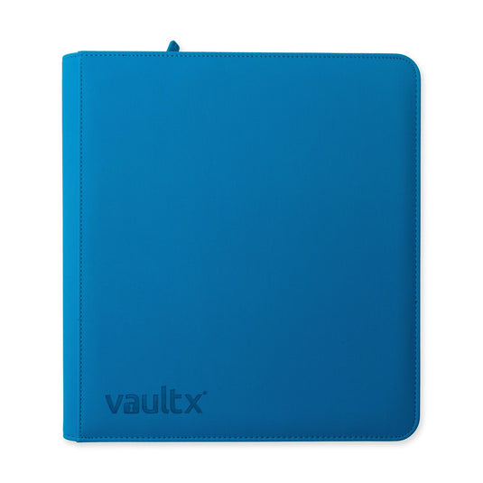 Vault x 12 Pocket Sideloading Binder Neon Blue  (480)
