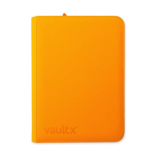 Vault x 9 Pocket Sideloading Binder Neon Orange  (360)