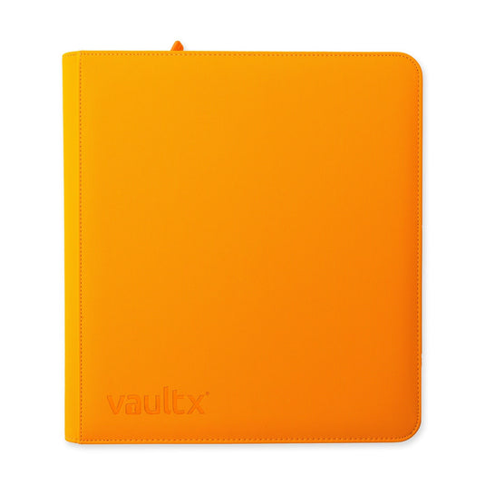 Vault x 12 Pocket Sideloading Binder Neon Orange  (480)