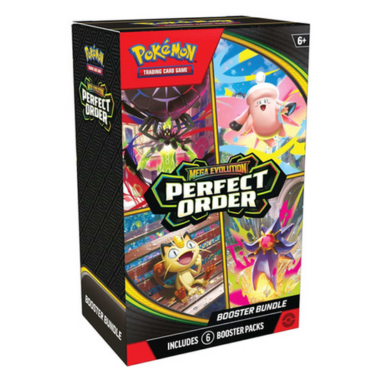 Pokemon  Mega Evolution Perfect Order Booster Bundle