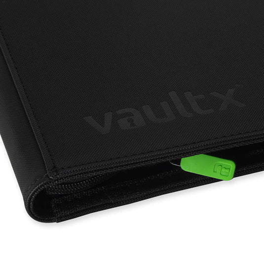 Vault X Zip Binder 9-Pocket Black
