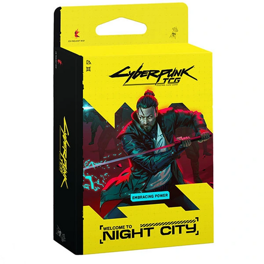 Cyberpunk TCG - Welcome to Night City - Starter Deck - Embracing Power